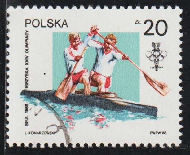 POLOGNE 1988 -  Y&T N° 2958