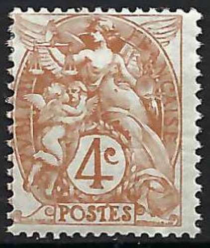 France - 1900-24 - Y & T n° 110 - MH (2