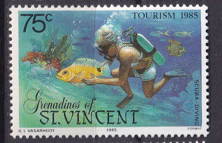 SAINT VINCENT ET GRENADINES -1985 - Tourisme - Yvert 410 neuf **