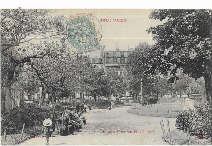 TOUT PARIS: Square Parmentier - 79 Fleury