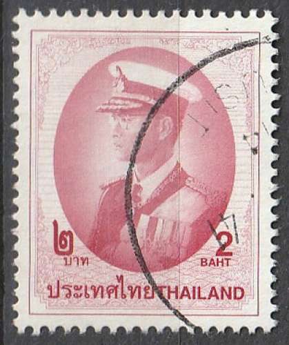 Timbre oblitéré n° 1662(Yvert) Thaïlande 1996 - Roi Bhumibol Adulyadej