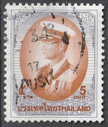 Timbre oblitéré n° 1818a(Yvert) Thaïlande 1998 - Roi Bhumibol Adulyadej