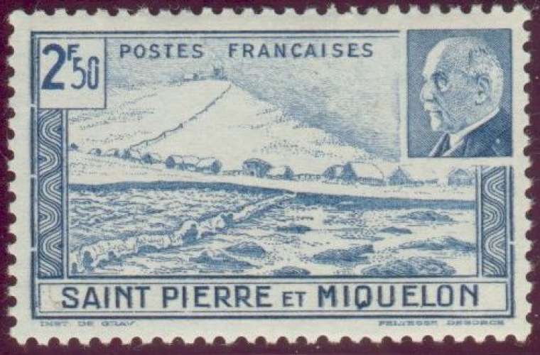 SAINT-PIERRE et MIQUELON   1941  N° YT 211  Neuf  **