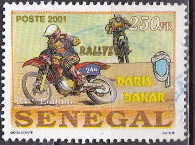 SENEGAL N° 1647 de 2002 oblitéré