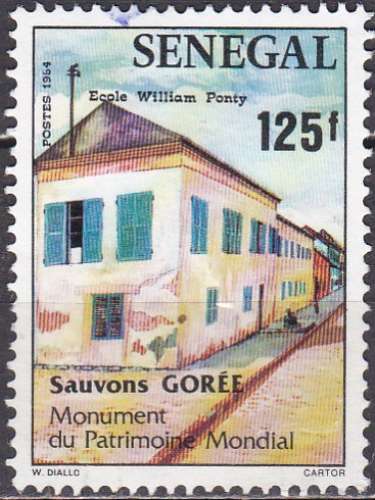 SENEGAL Michel N° 830 de 1984 oblitéré (du bloc feuillet)