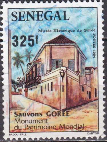 SENEGAL Michel N° 832 de 1984 oblitéré (du bloc feuillet)