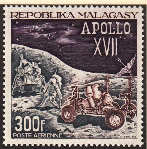 MADAGASCAR. - 1973 - Apollo XVII - Yvert PA 124 Neuf **