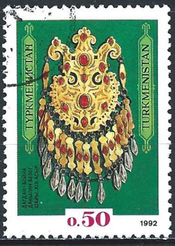 Turkménistan - 1992 - Y & T n° 8 - O. (2