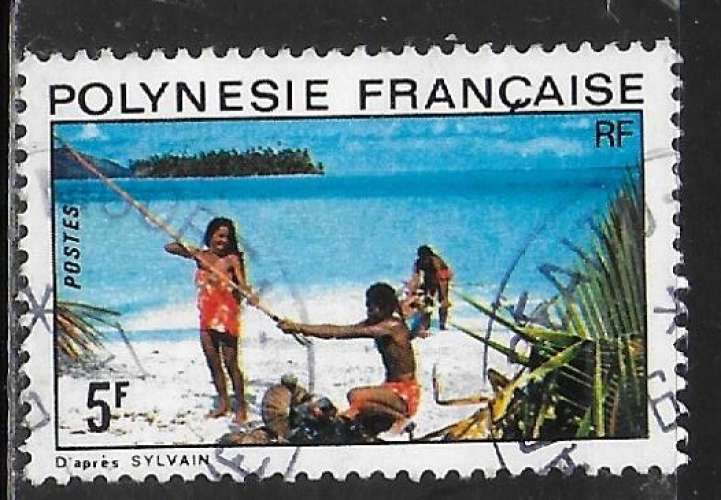 Polynésie  Y&T n° 98 - Oblitéré / Used - 1974