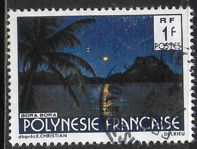 Polynésie  Y&T n° 132 - Oblitéré / Used - 1979