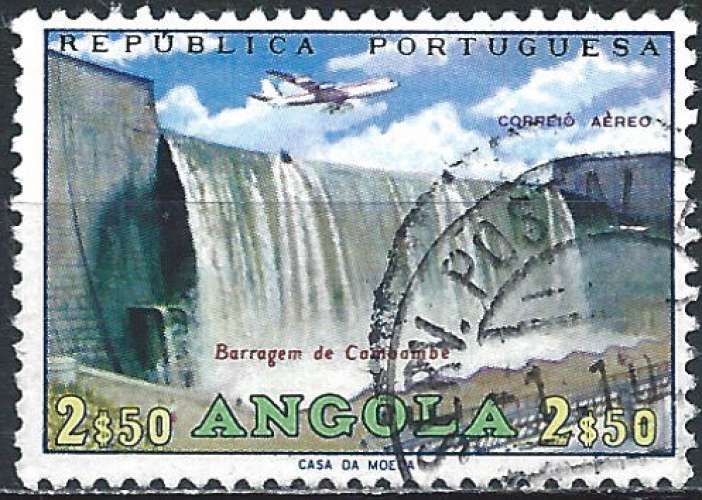 Angola - 1965 - Y & T n° 17 Poste aérienne - O.