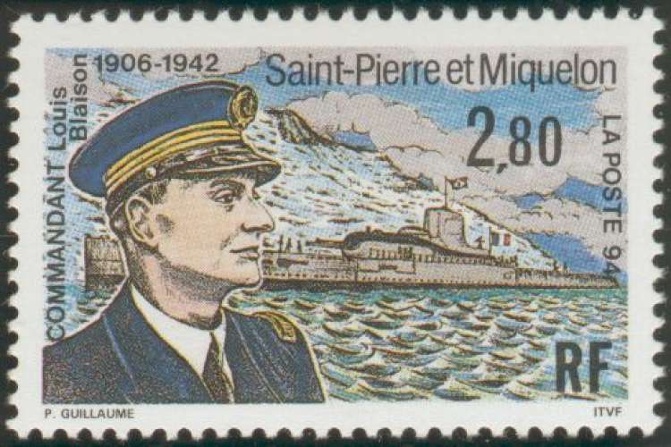 SAINT-PIERRE et MIQUELON  1992  N° YT 592 Neuf **