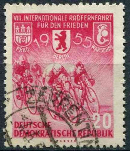 ALLEMAGNE RDA 1955 OBLITERE N° 199