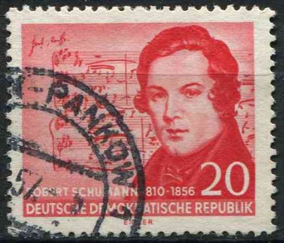 ALLEMAGNE RDA 1956 OBLITERE N° 252