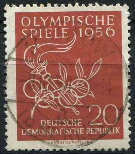 ALLEMAGNE RDA 1956 OBLITERE N° 267