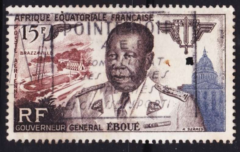 Afrique Equatoriale Française - Poste aérienne - Y&T N° 61