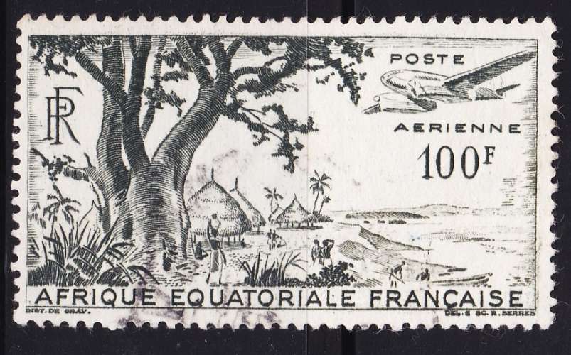 Afrique Equatoriale Française - Poste aérienne - Y&T N° 51