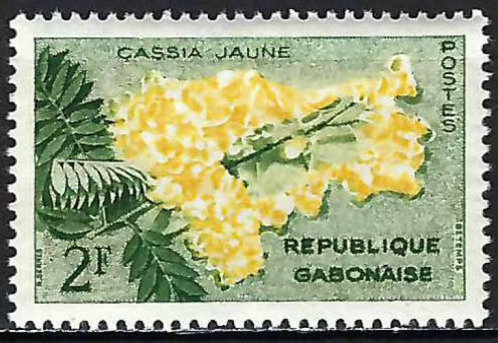 Gabon - 1961 - Y & T n° 155 - MNH