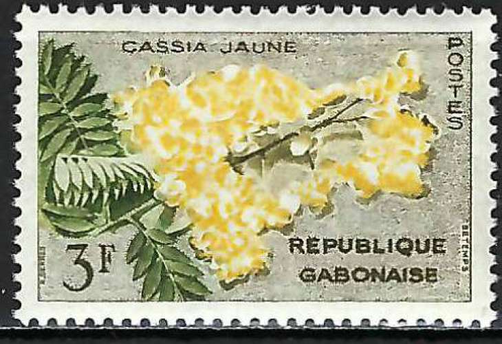 Gabon - 1961 - Y & T n° 156 - MNH