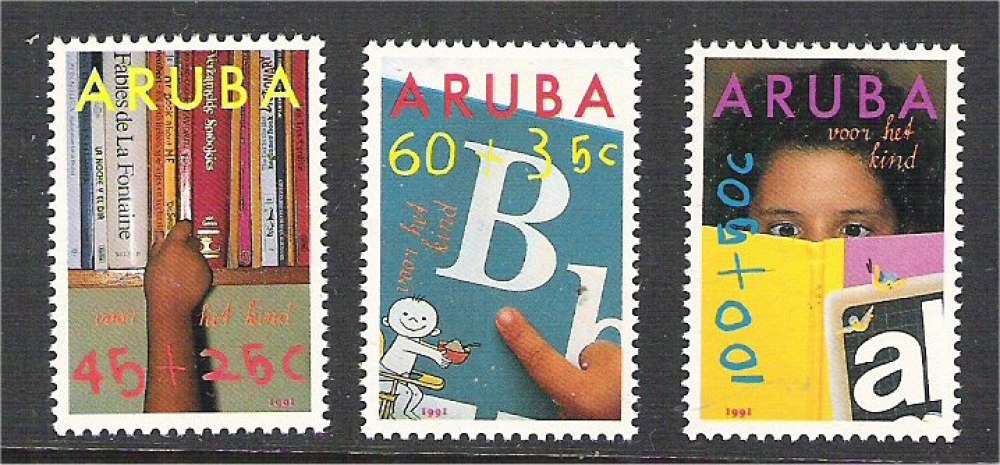 Aruba - Scott B24-B26 mint