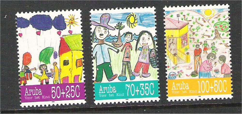 Aruba - Scott B40-B42 mint