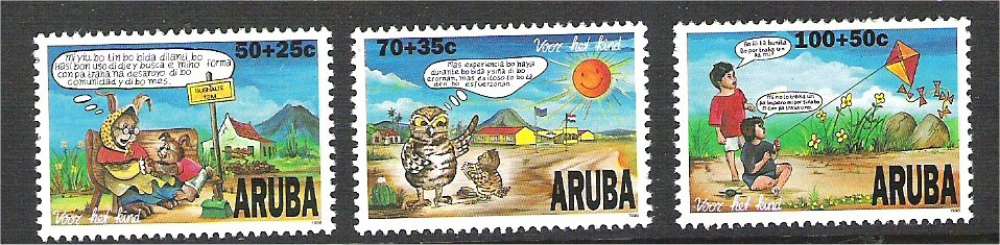 Aruba - Scott B45-B47 mint