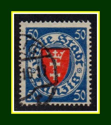 Allemagne - Dantzig N° 184 obl (cote 6,50 €) BE