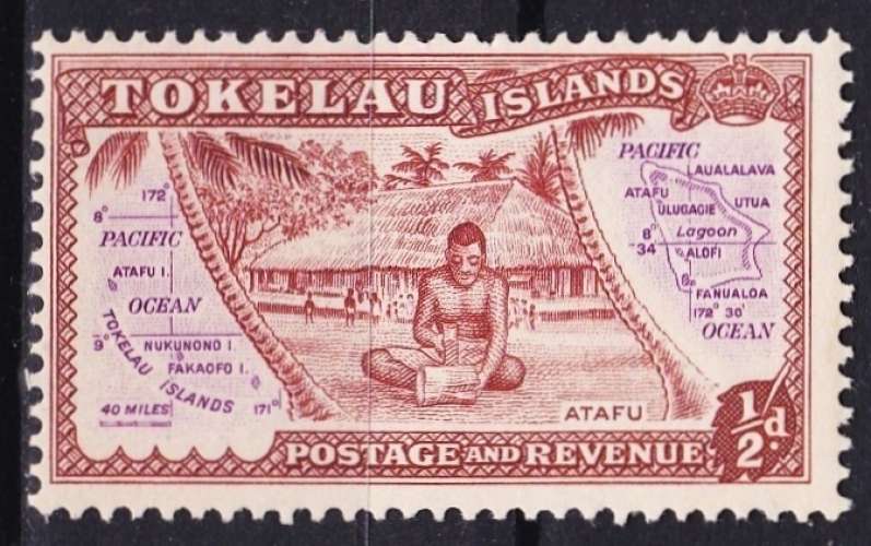 Tokelau - Année 1948 - Y&T N° 1*