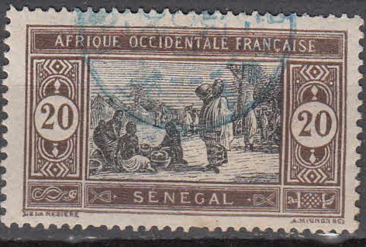 Sénégal 1914  Y&T  59  oblitéré  