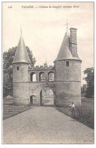 14 - Falaise - Château de LONGPRE - Ancienne porte