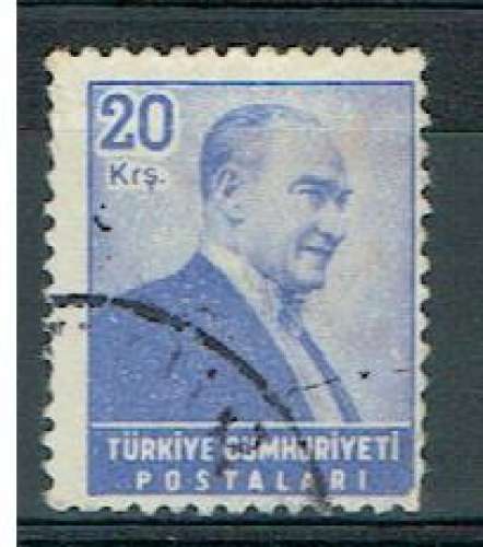 TURQUIE 1955 - YT 1275 OBLITÉRÉ.