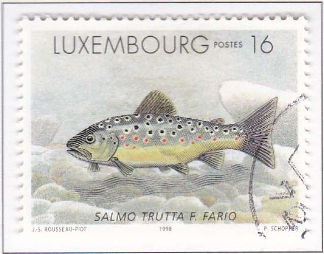 LUXEMBOURG N° 1387 de 1998 oblitéré 