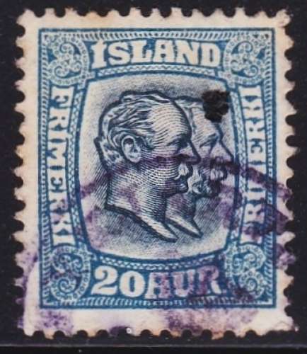 Islande - Année 1907 - Y&T N° 55