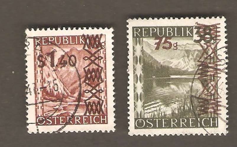 Austria - Scott 492-493