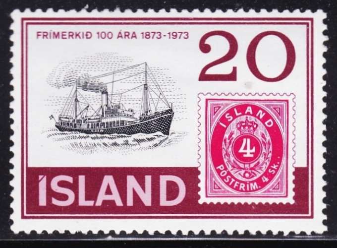 Islande - Année 1973 - Y&T N° 428**