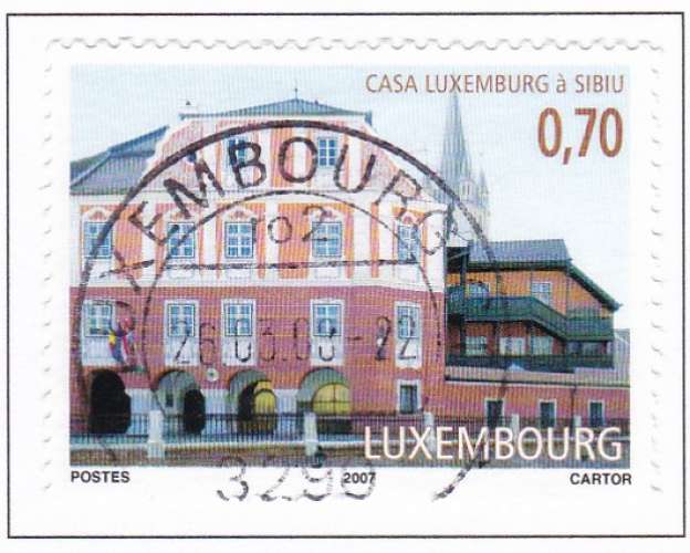 LUXEMBOURG N° 1711 de 2007 oblitéré 