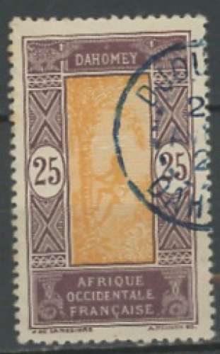 DAHOMEY oblitéré N° 62