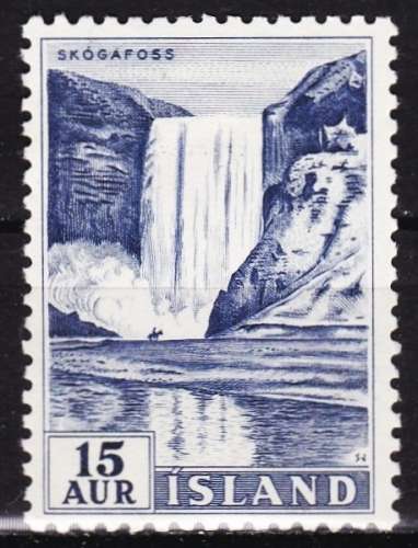 Islande - Année 1956 - Y&T N° 261