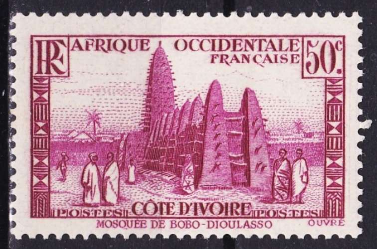 Côte d'Ivoire - Année 1936 - Y&T N° 120*