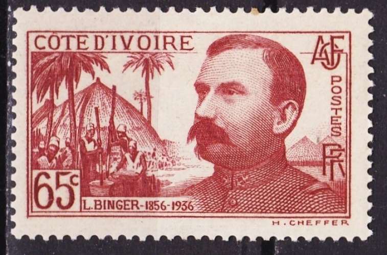 Côte d'Ivoire - Année 1937 - Y&T N° 139*