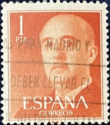 Espagne - 1955 - Y&T N°864 - Oblitéré