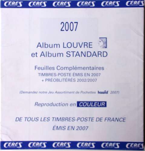 CERES - Jeu FRANCE LOUVRE (Standard) 2007 (Sans Pochettes)