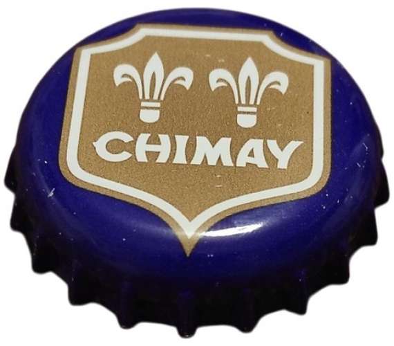 Belgique Capsule Bière Beer Chimay Bleue avec Blason