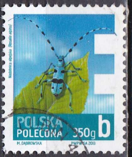 POLOGNE N° 4324 de 2013 avec oblitération postale