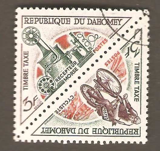 Dahomey / Belize - Scott J36-J37