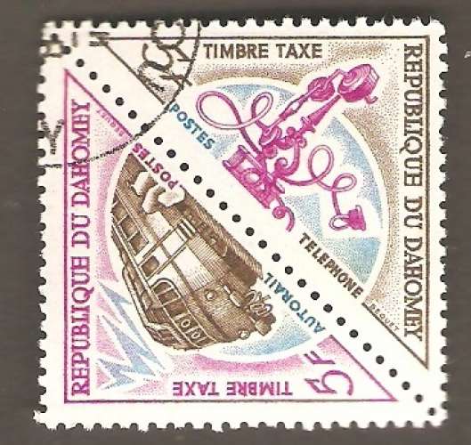 Dahomey / Belize - Scott J38-J39