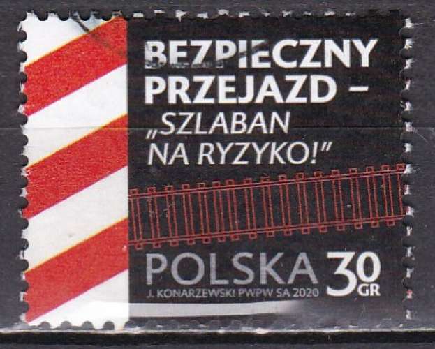 POLOGNE N° 4774 de 2020 avec oblitération postale 