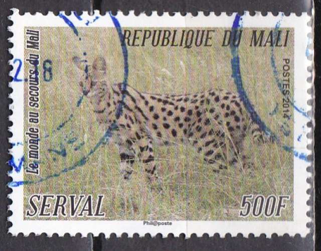 MALI stampworld N° 2645 de 2014 oblitéré 