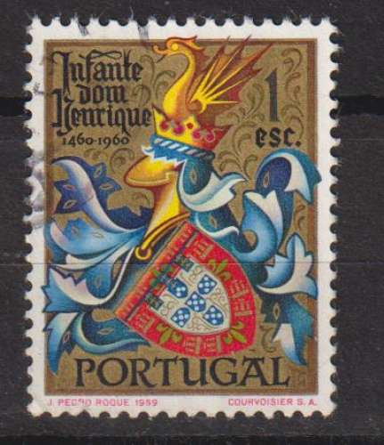 PORTUGAL  Y T N °873  oblitéré