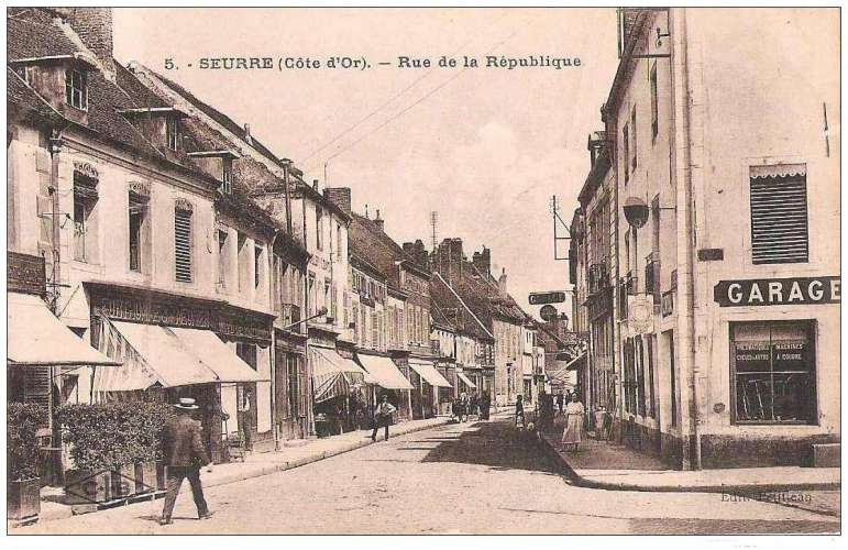 21 - SEURRE - Rue de la République